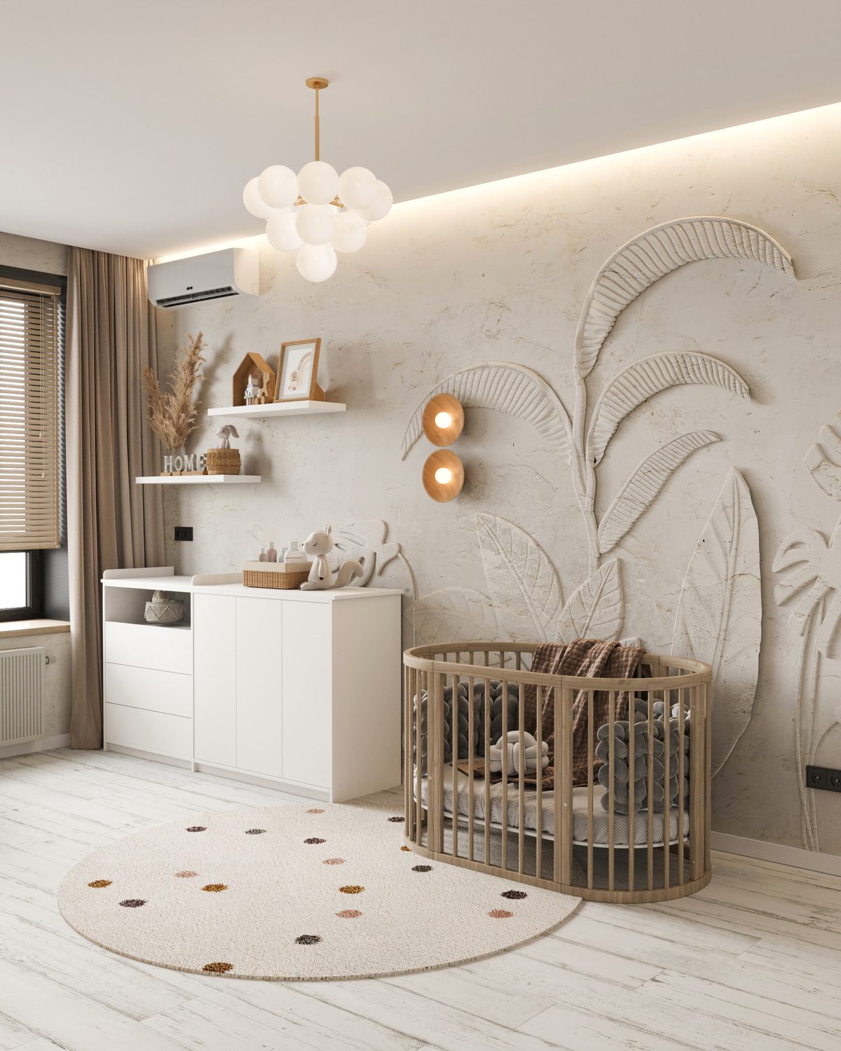 Bedroom and interior design by AJ Concrete Homes