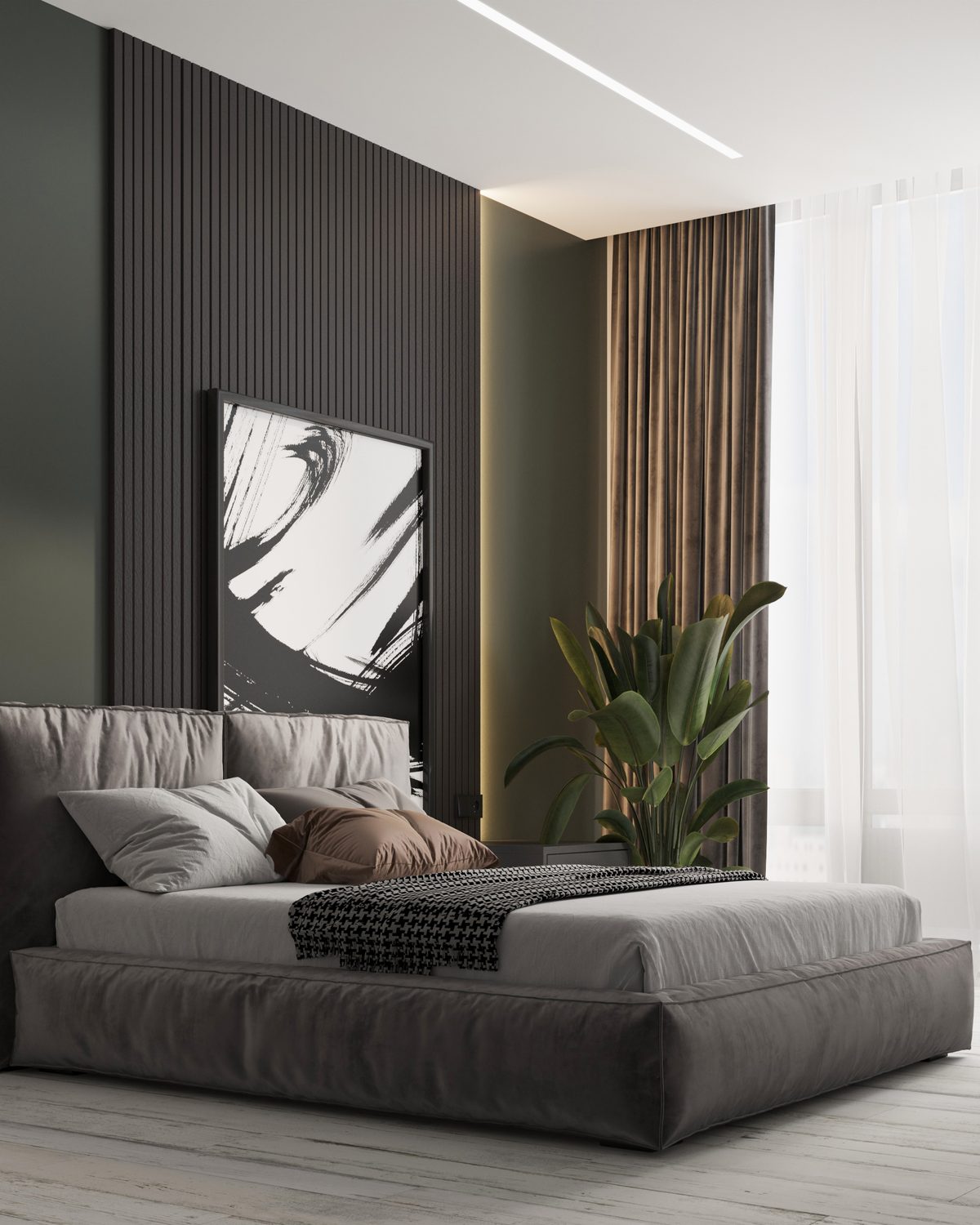 Contemporary living room interior by AJ Concrete Homes