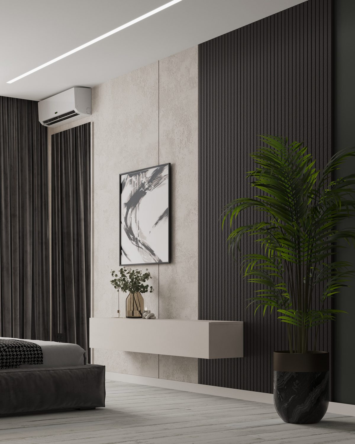 Contemporary living room interior by AJ Concrete Homes